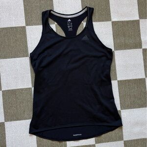 Adidas Black Fitted Tank Top